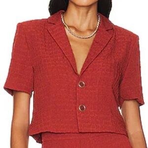 NWT Steve Madden Kimmy Jacket in Burnt Henna